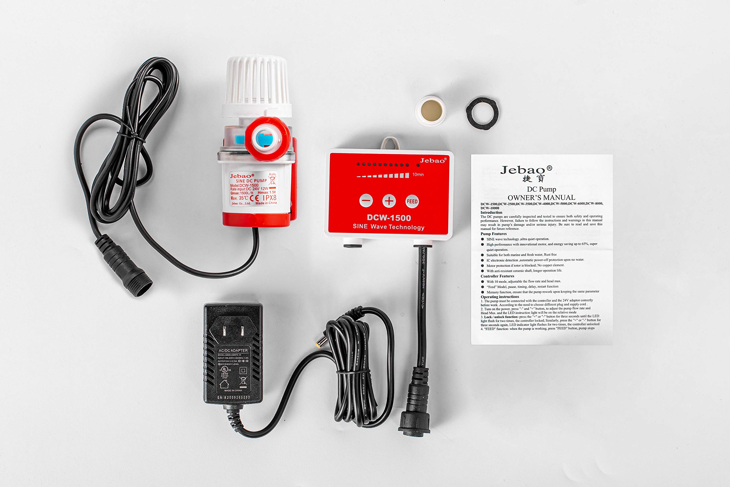 Amazon.com: Jebao DCW SINE DC Controllable Water Pump (DCW-1500